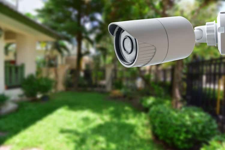 exterior surveillance camera