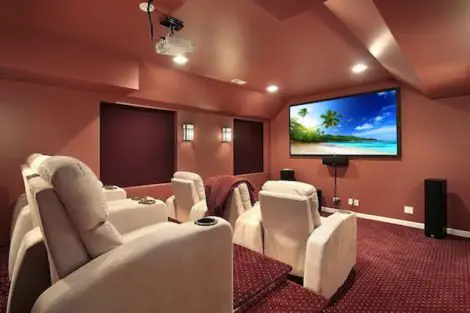 diy home theater design for under $2,500