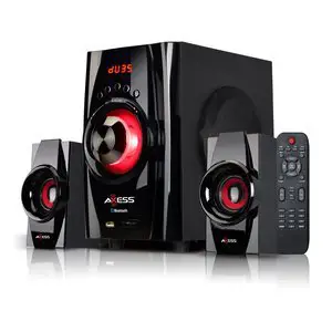AXESS Bluetooth Mini System 2.1-Channel Home Theater Speaker
