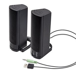 Syba USB-Powered Desktop Monitor Stereo Speaker Sound Bar