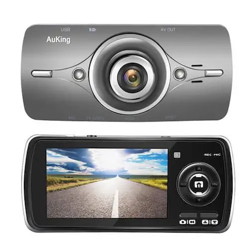 AuKing HD Dash Cam + Car Camera Blackbox