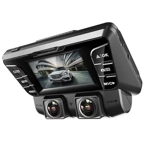 Pruveeo C2 Front and Rear Dual Dash Cam