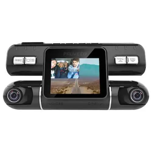 Pruveeo MX2 Dash Cam Front and Rear Dual Camera