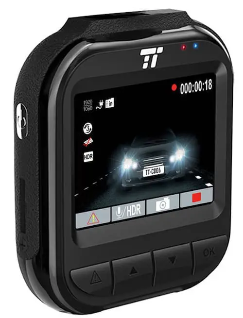 TaoTronics 2K Dash Cam with Super Night Vision