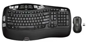 Logitech MK550 Wireless Wave Keyboard