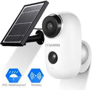 YESKAMO Solar Powered IP Camera Outdoor