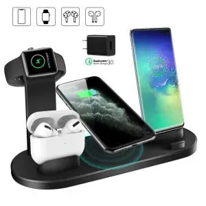 Qi-EU 4 in 1 Wireless Charger
