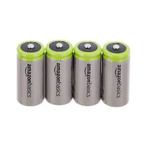 AmazonBasics C Cell Rechargeable Batteries