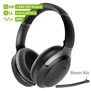 Avantree aptX-HD Bluetooth 5.0 Active Noise Cancelling Headphones