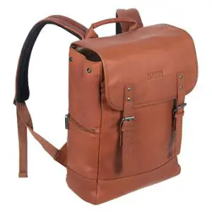 Kenneth Cole Reaction Colombian Leather Laptop Backpack