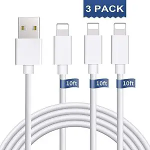 Cablex 10FT iPhone Charger Cable