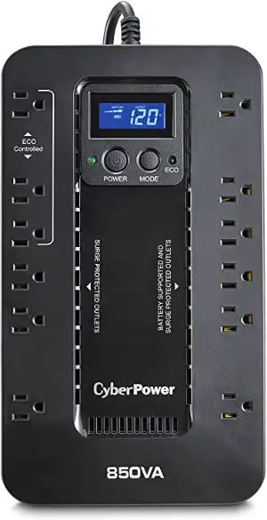 CyberPower EC850LCD Ecologic UPS System 