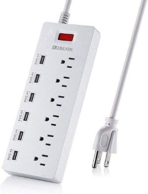 HITRENDS Power Strip Surge Protector