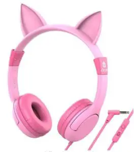 iClever Boostcare Cat Ear Kids Headphones