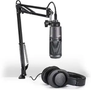 Audio-Technica AT2020USB+PK Vocal Microphone Pack